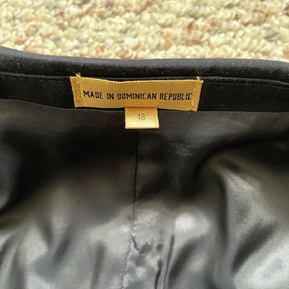 Boys Size 16 Class Club Gold Label Navy Blazer Wool Blend Sports Jacket EUC - Picture 8 of 11